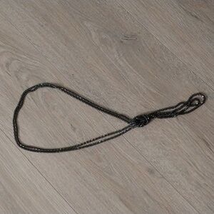 Metal link necklace